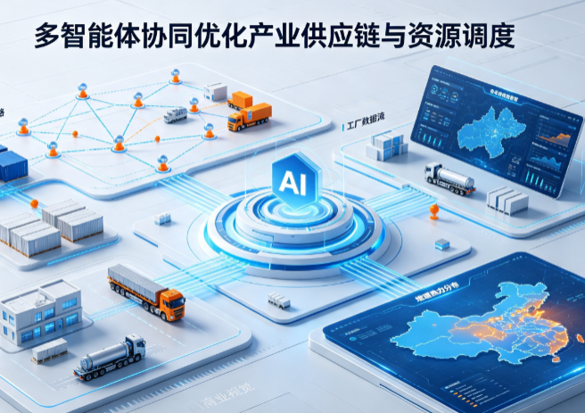 爱民区AI 智能体 Geo 优化重塑产业链空间调度体系，打通仓储运输全链路