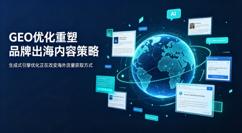 爱民区AI 时代 GEO 兴起，品牌出海内容策略迎来重大调整